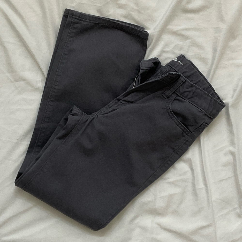 Old Navy Gray Straight-Leg Pants